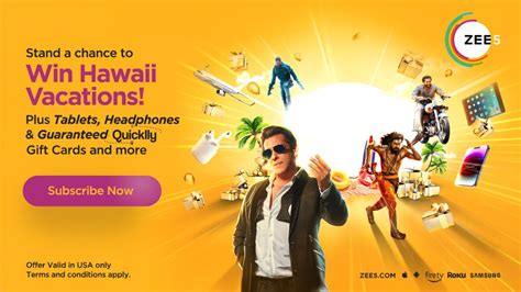 zee5 free trial code usa|Zee5 Global launches limited